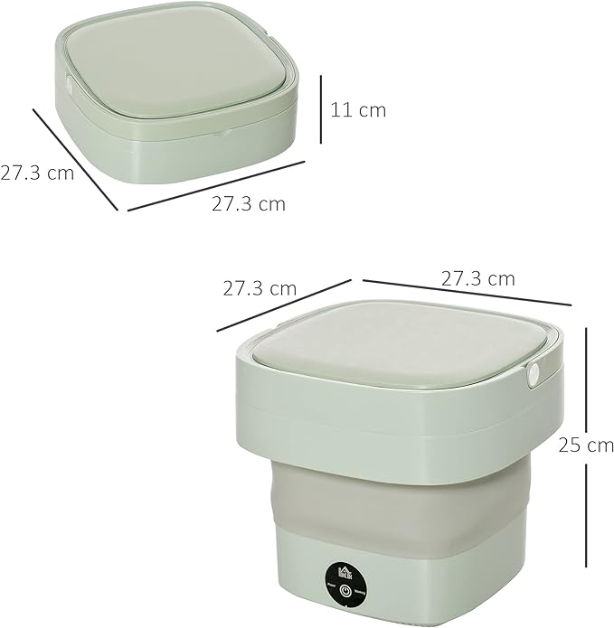 Foldable Mini Laundry Machine (غسالة ملابس صغيرة قابلة للطي)